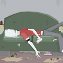 He Died with a Felafel In His Hand